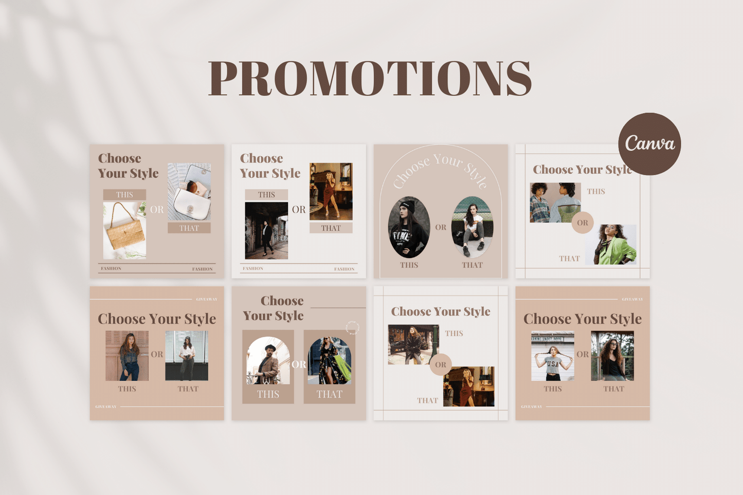 200 templates voor Pre-loved Fashion