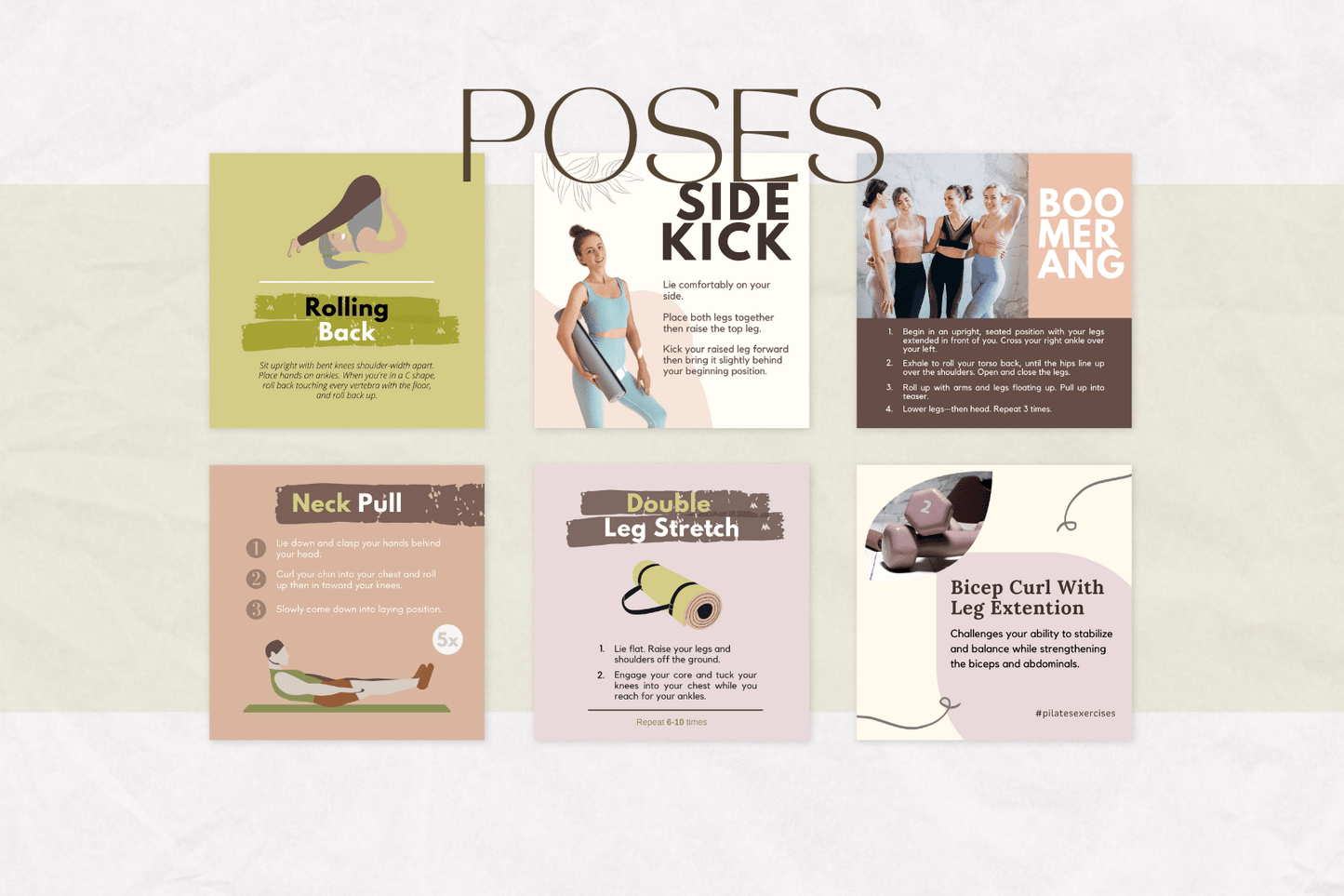 300 Pilates templates