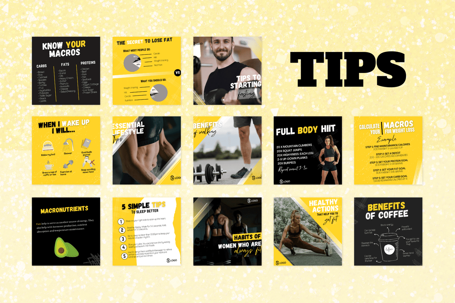300 Personal Trainer templates