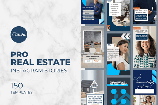 150 professionele Instagram Story-templates voor vastgoed