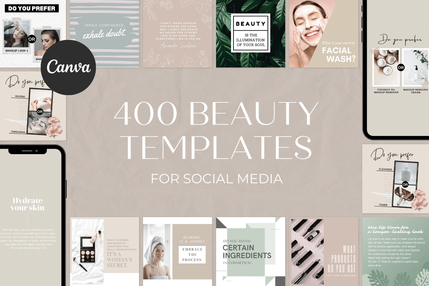 400 Schoonheidssalon-templates