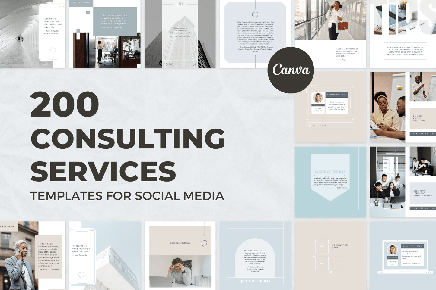 200 templates voor consultancy diensten