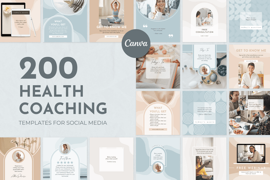 200 templates voor Gezondheidscoaches