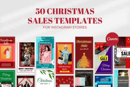 50 Kerst templates voor Stories