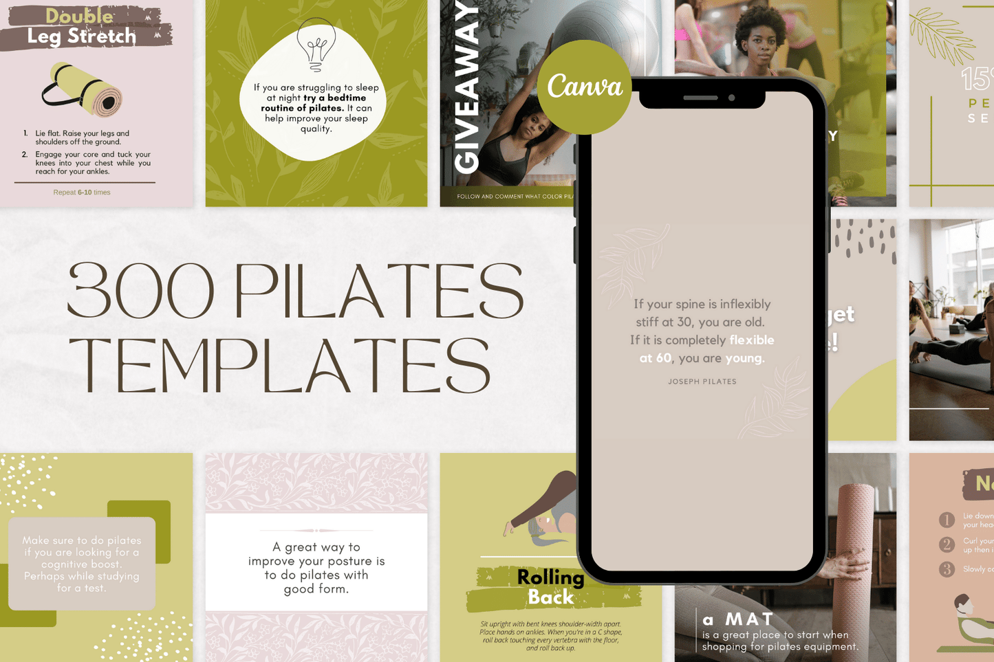300 Pilates templates