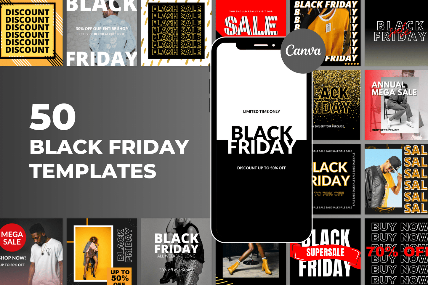 50 Black Friday templates