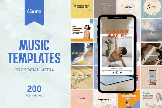 200 kant-en-klare templates voor de muziek business
