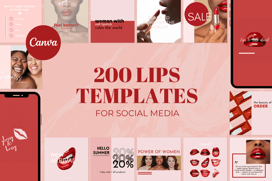 200 lippen-templates
