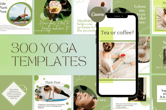 300 Yoga templates