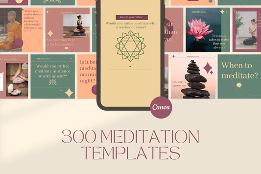 300 Meditatie-templates