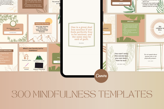 300 Mindfulness templates