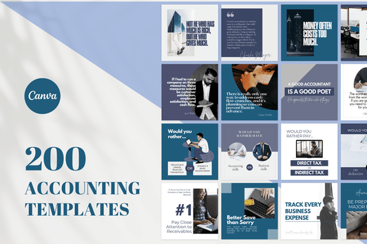 200 accounting templates