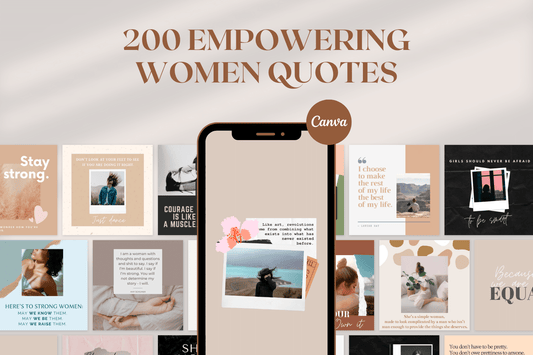 200 empowerment templates voor vrouwen