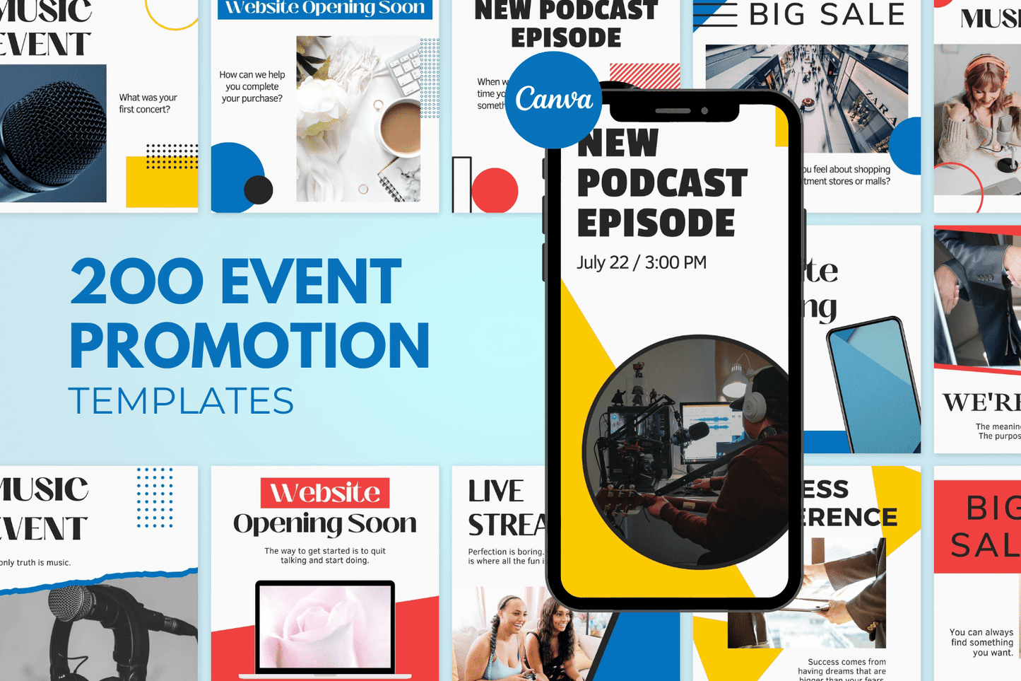 200 Event Promotie Templates