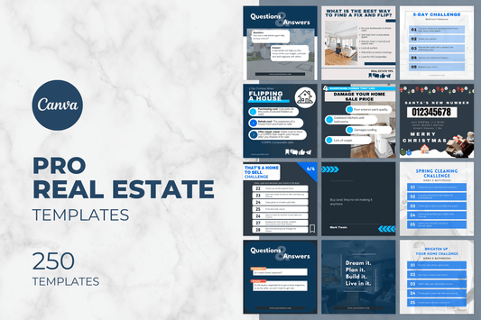250 professionele vastgoed templates