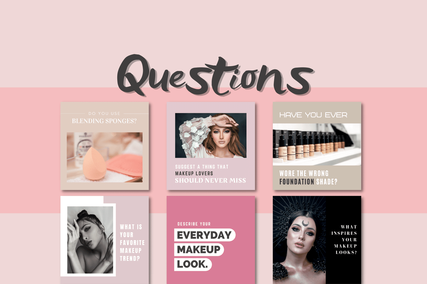 400 Make-up templates