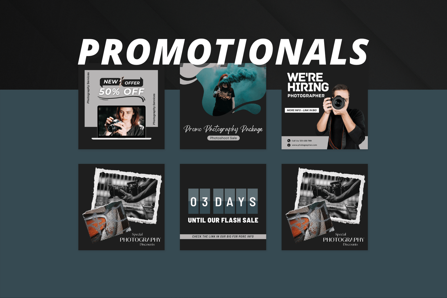 200 Fotografie templates