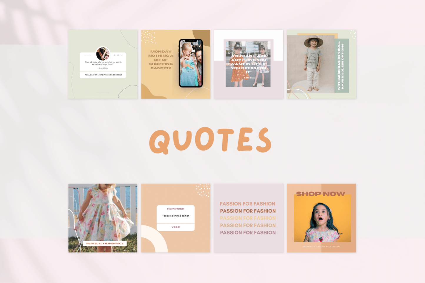 400 kindermode templates