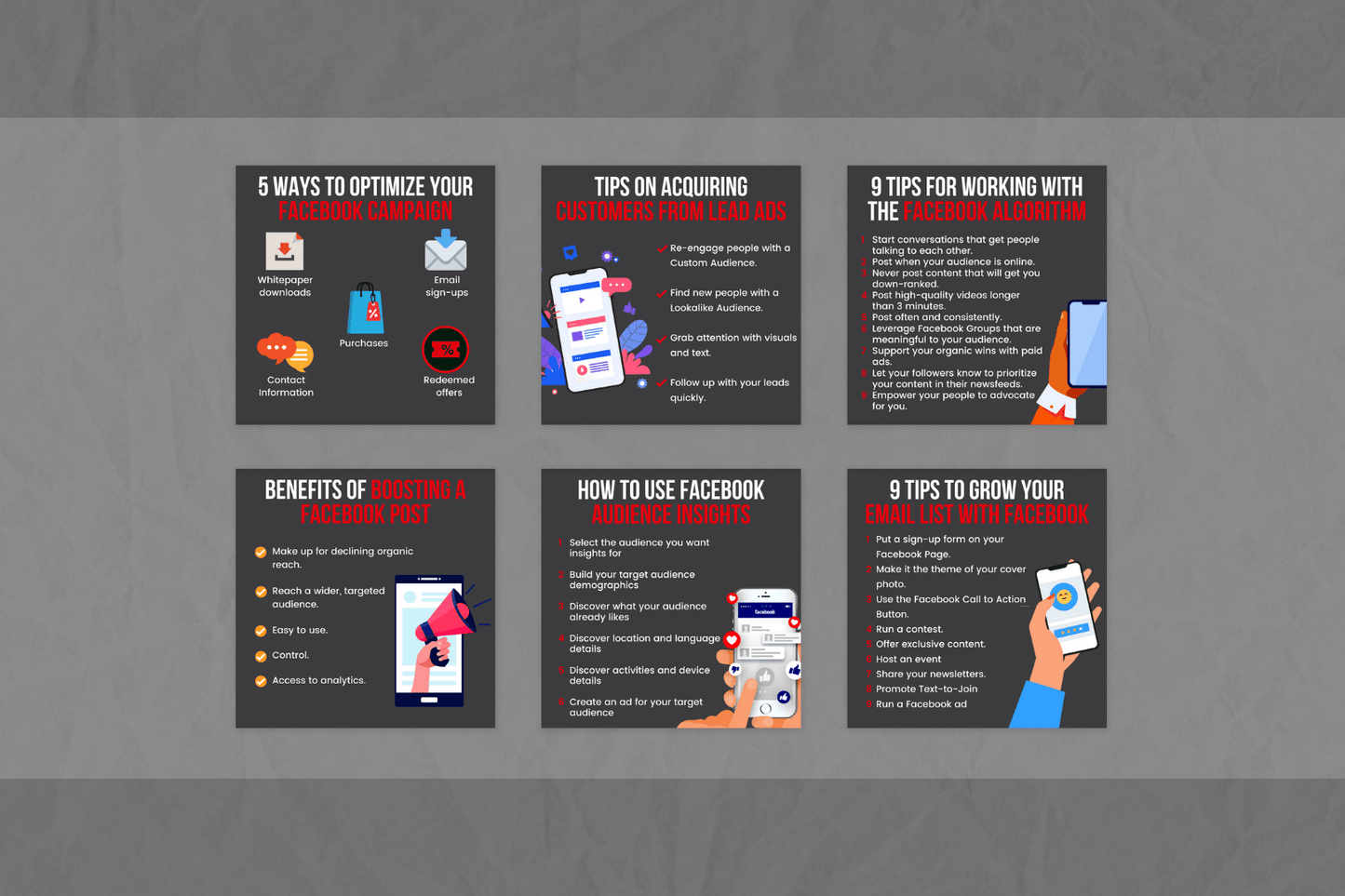 100 infographics voor sociale media