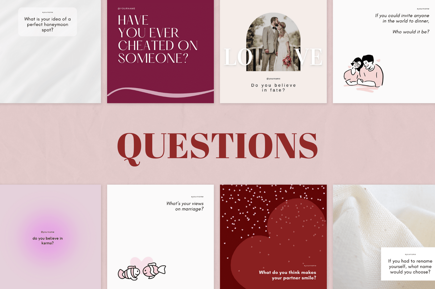 300 Liefdes- en Relatietemplates