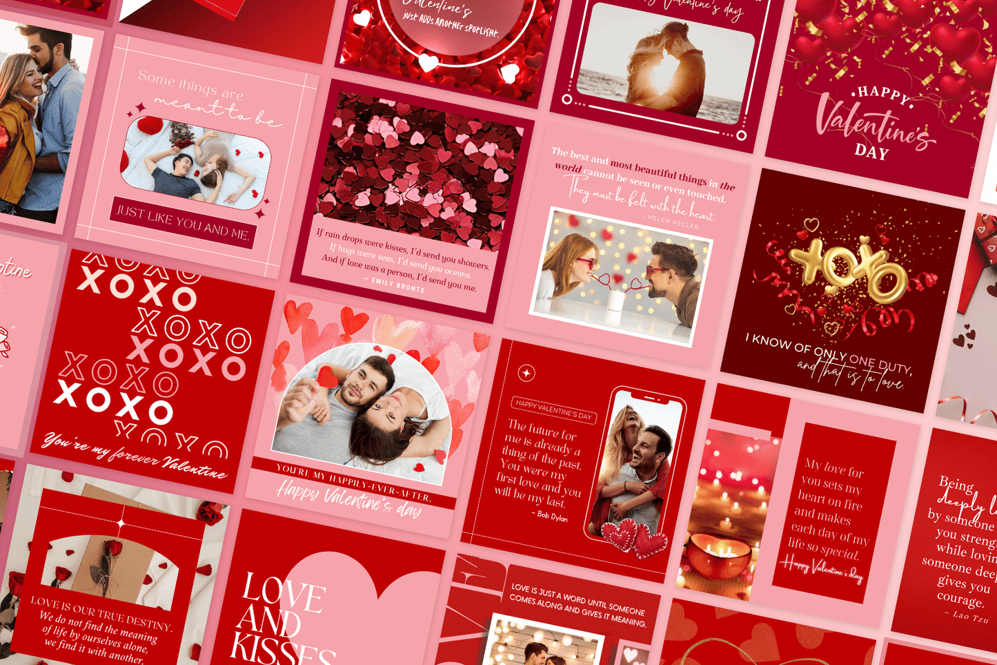 50 Templates voor Valentijn