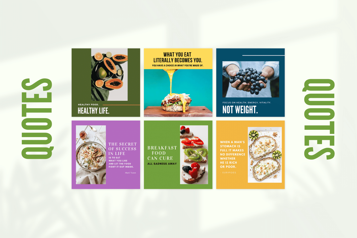 400 Templates over Voeding