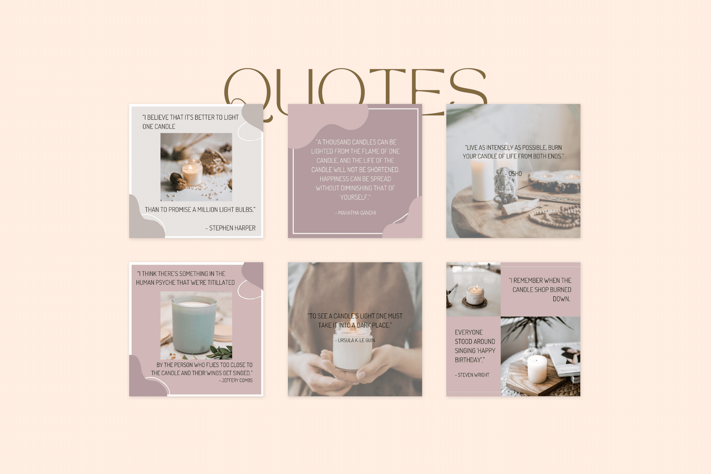 200 templates voor kaarsenmakers