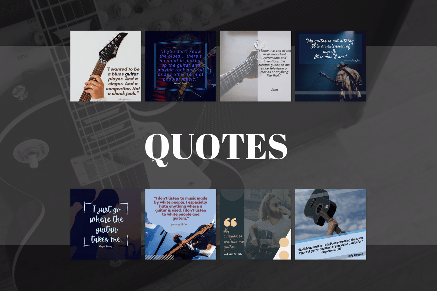 400 Gitaar templates bundel