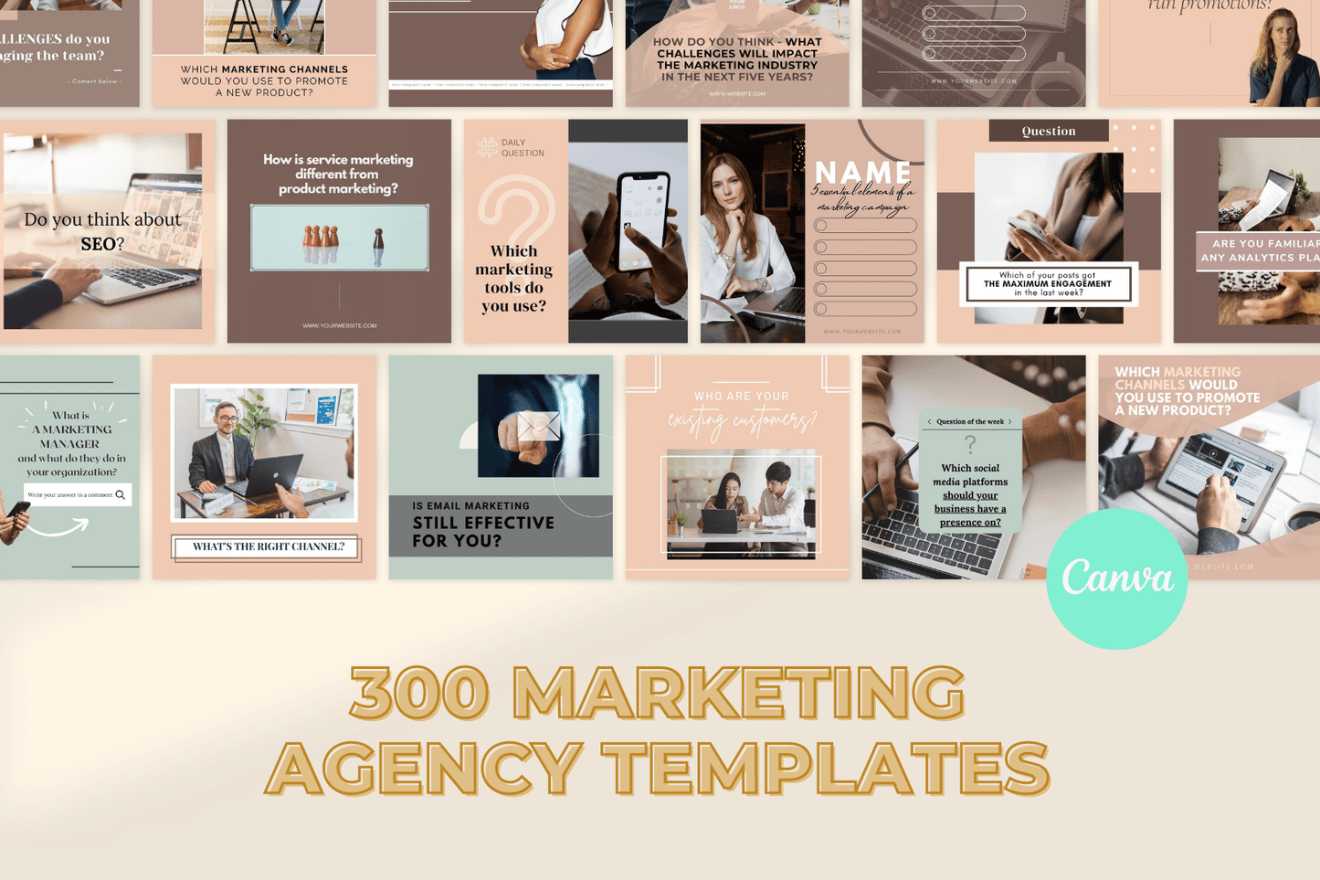 300 Templates voor Marketingbureaus