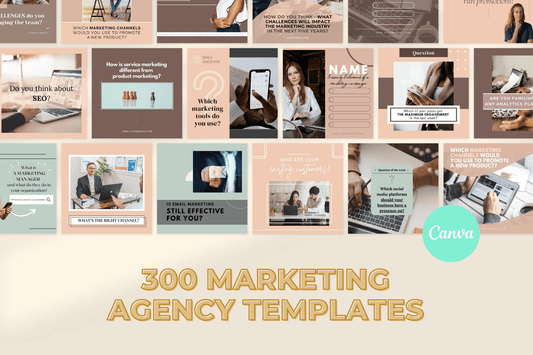 300 Templates voor Marketingbureaus