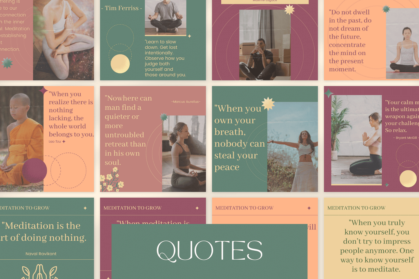 300 Meditatie-templates