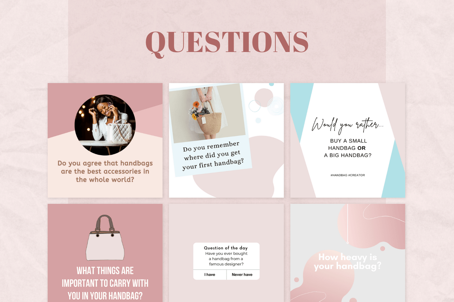 200 Handtas-templates