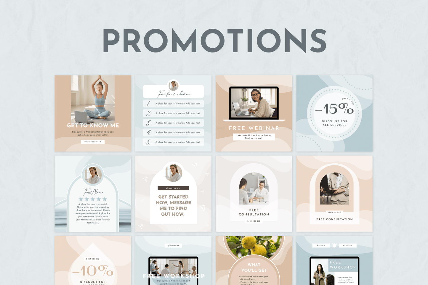200 templates voor Gezondheidscoaches