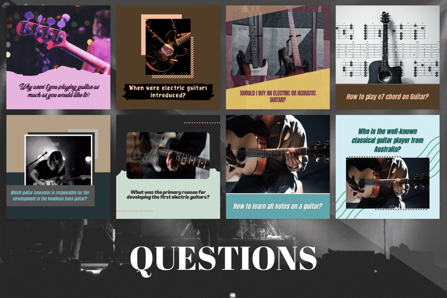 400 Gitaar templates bundel