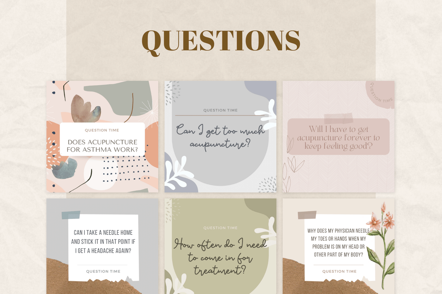 200 acupunctuur templates