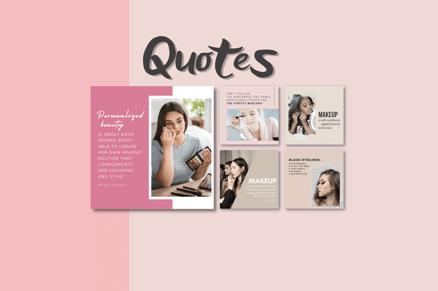 400 Make-up templates