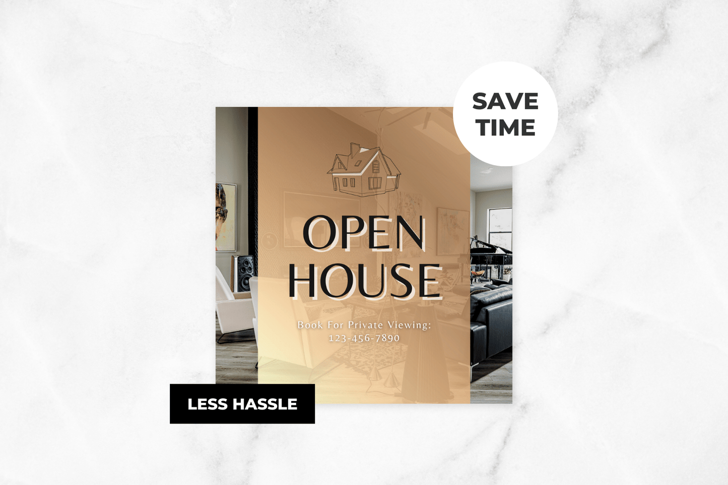 100 Luxe Zwartmarmeren Templates voor Onroerend Goed