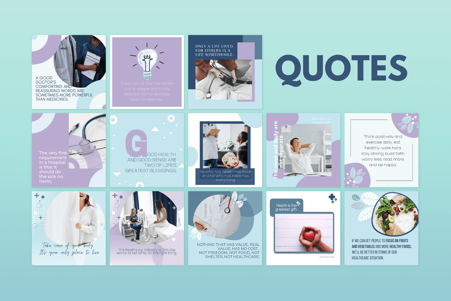 300 templates voor de gezondheidszorg 