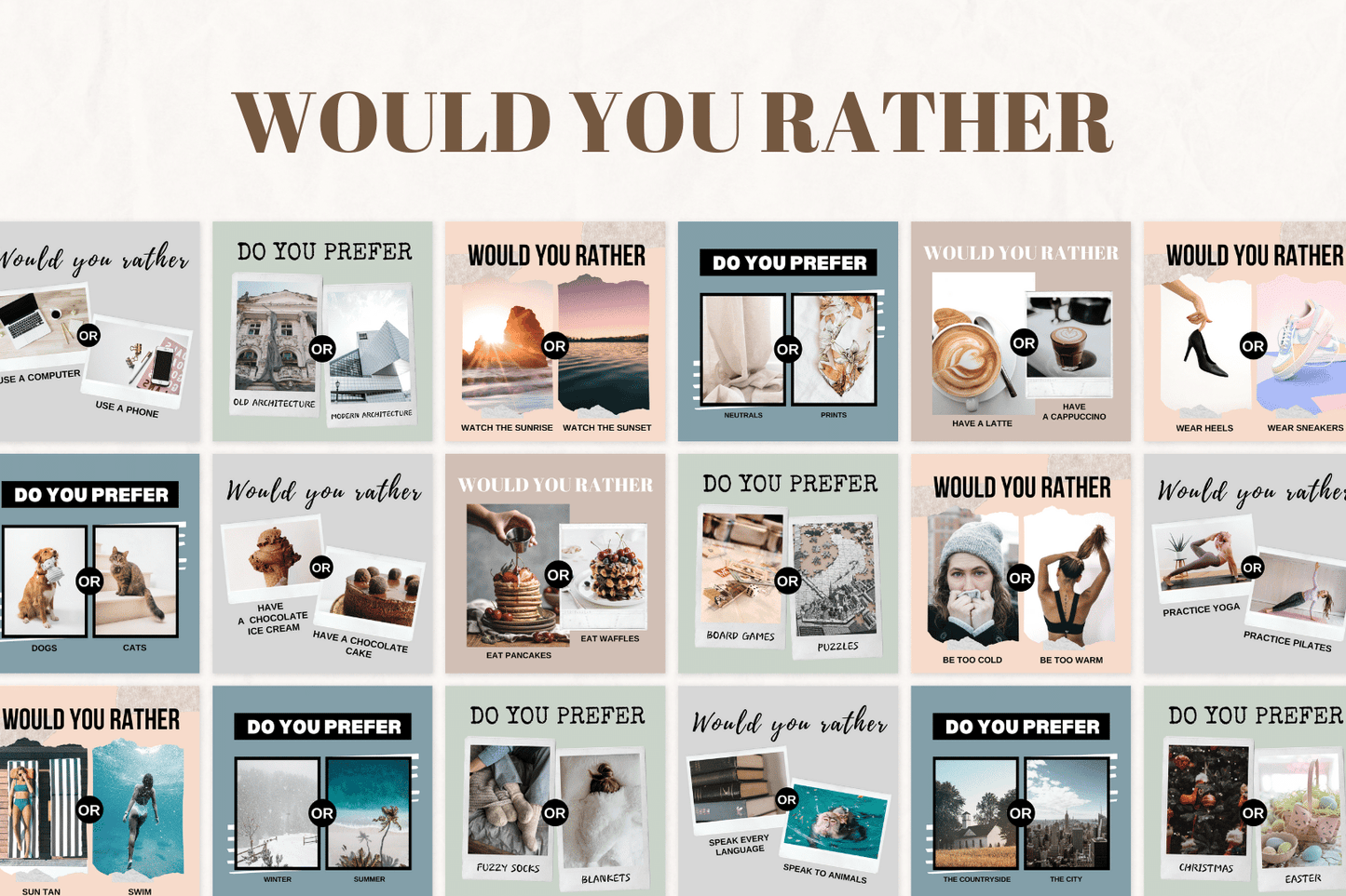 400 Lifestyle templates