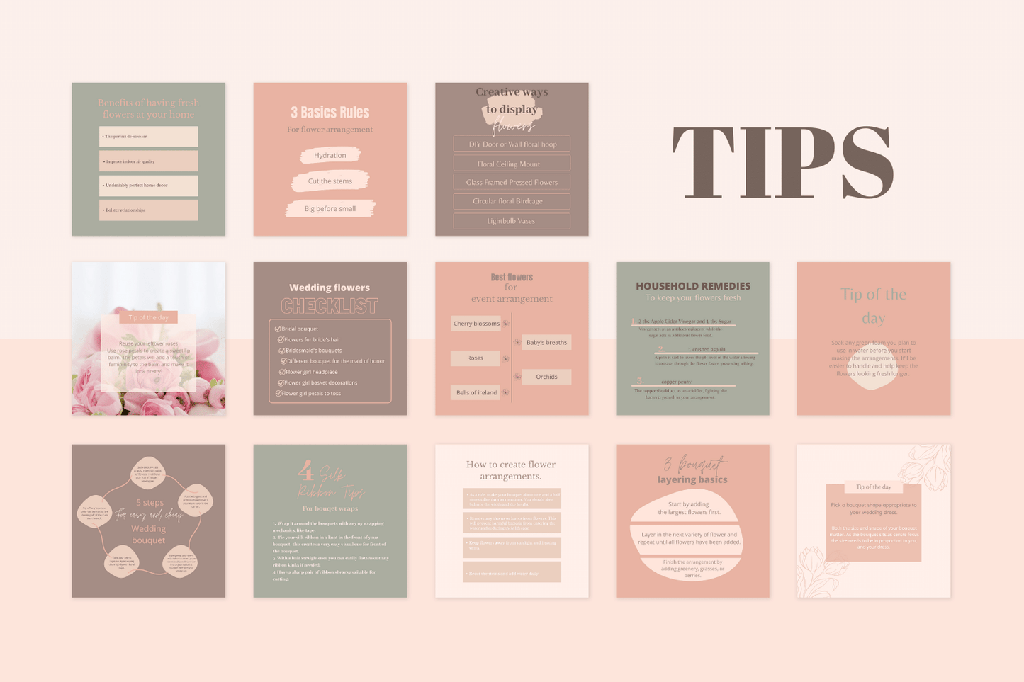 300  bloementemplates