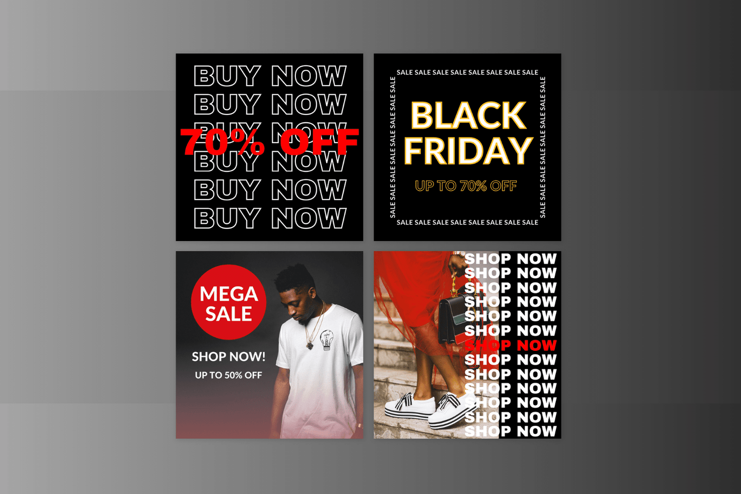 50 Black Friday templates