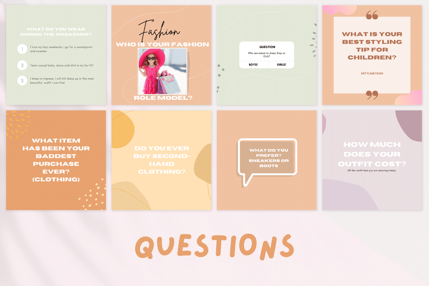 400 kindermode templates