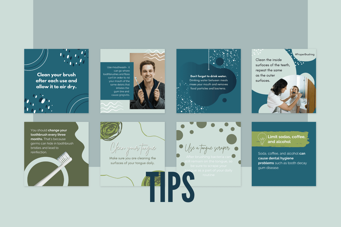 200 templates voor tandartsen