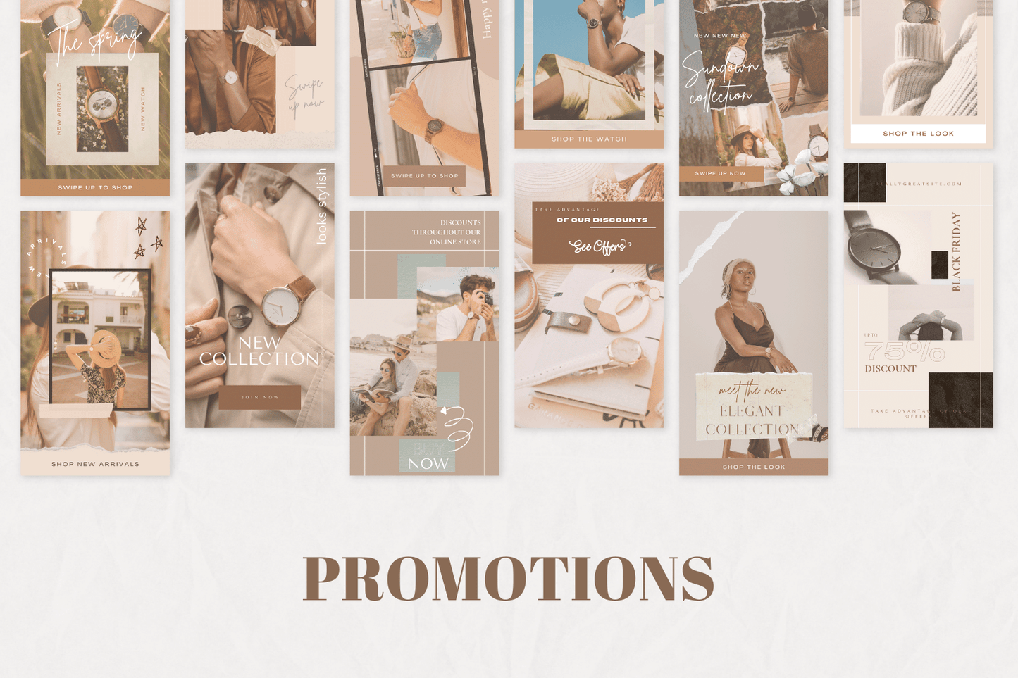 200 kant en klare Horloge templates