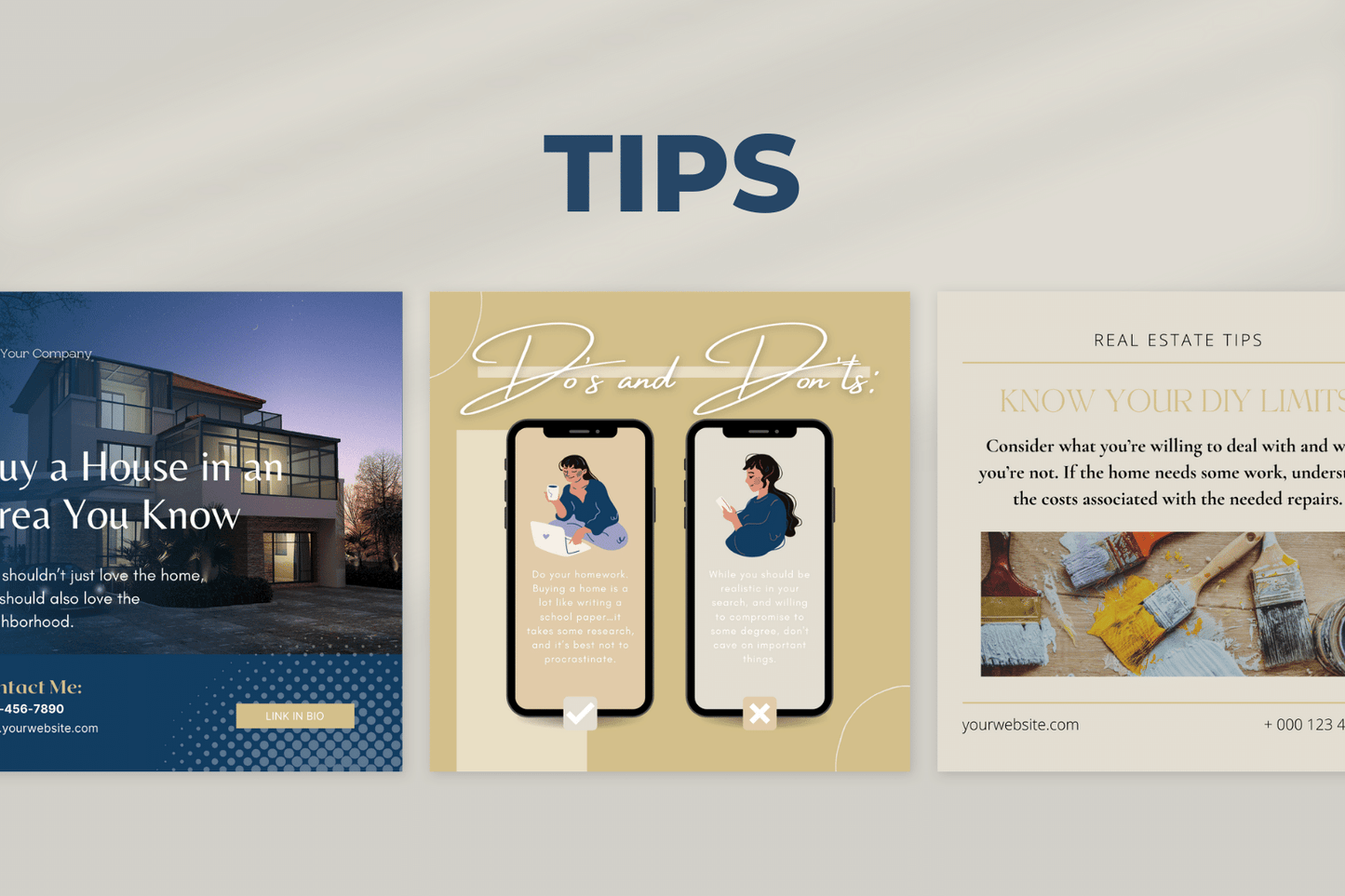 100 LinkedIn templates voor de vastgoedsector
