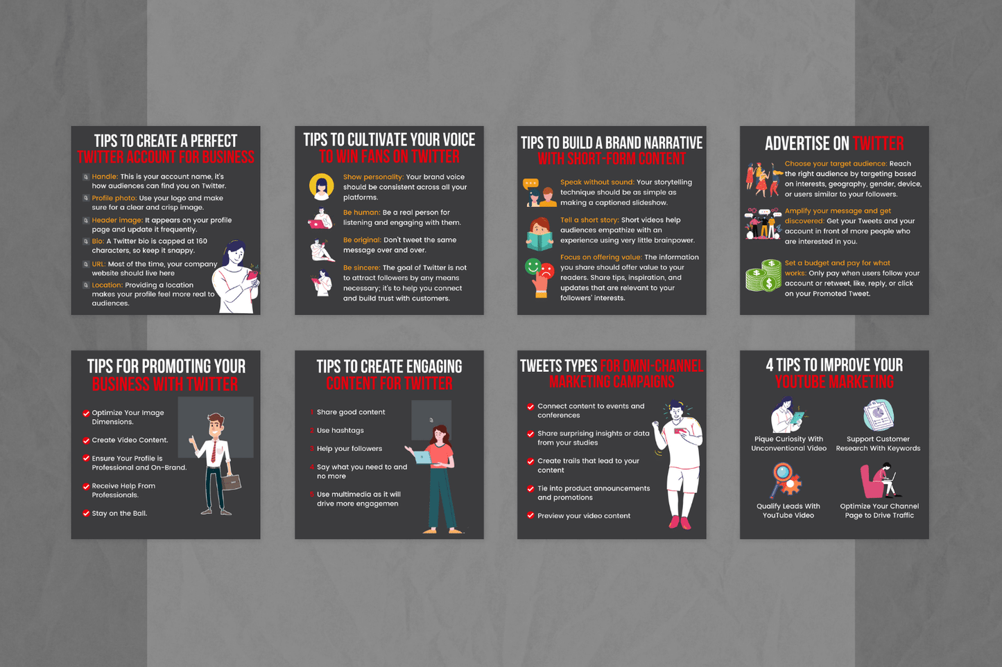 100 infographics voor sociale media