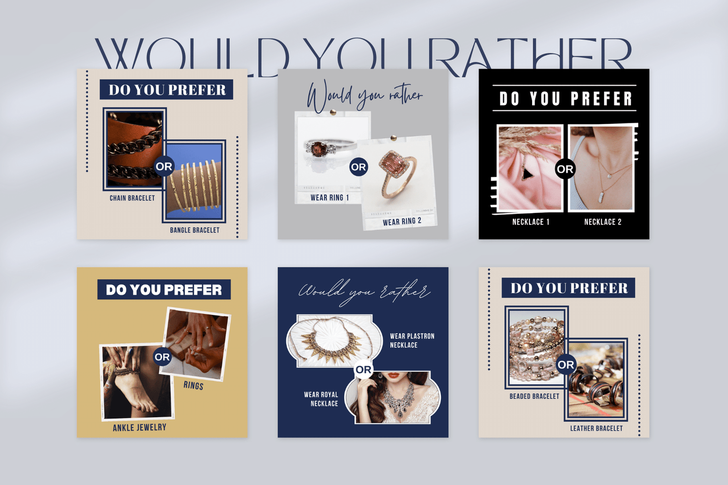 300 sieraden tempates