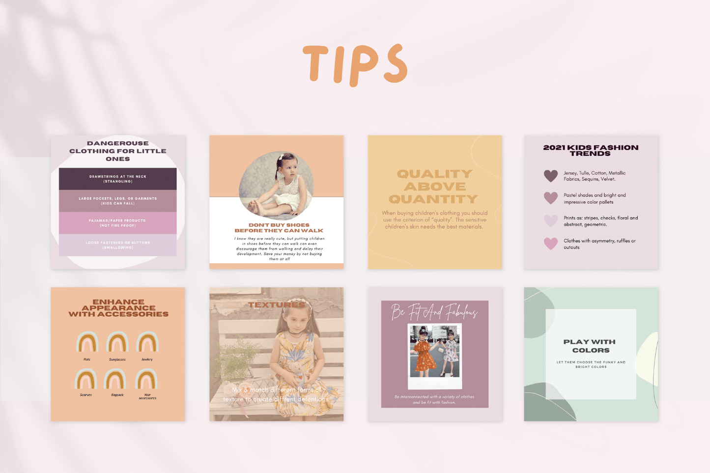 400 kindermode templates