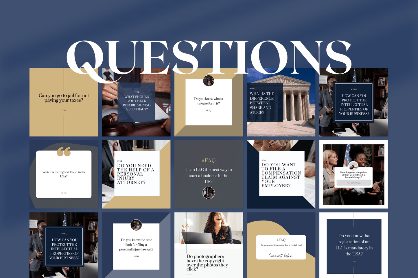 300 juridische templates