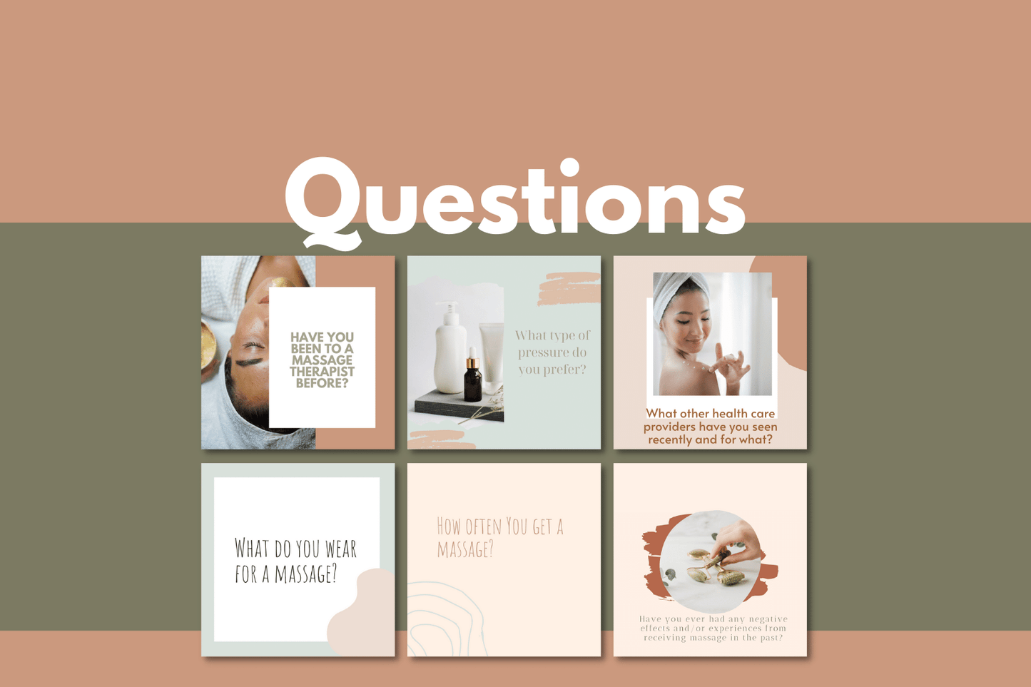 400 Massage-templates